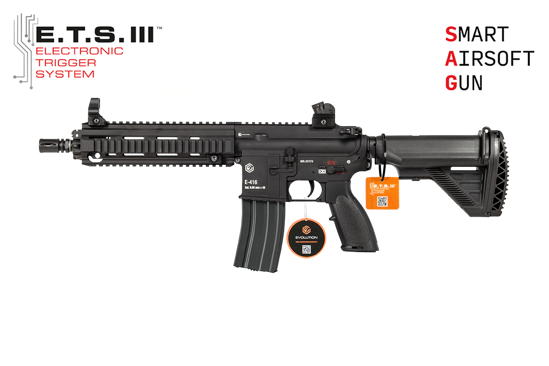 Smart Airsoft Guns - E.T.S. III ™ - Evolution International S.r.l.